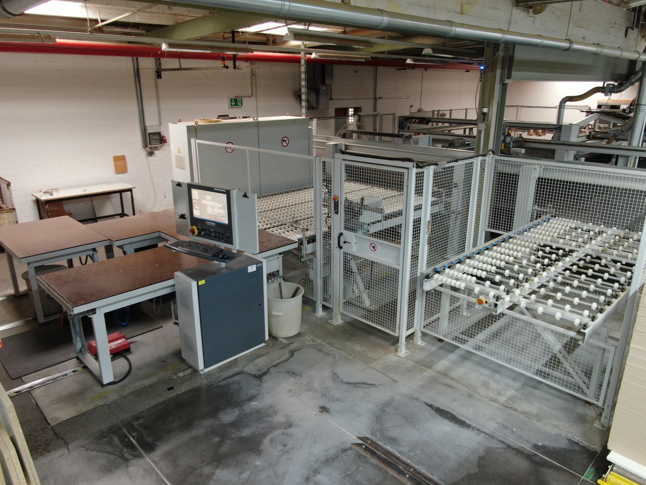 Used SCHELLING ls 1 430 + vs 16Beam panel saws with automatic warehouse