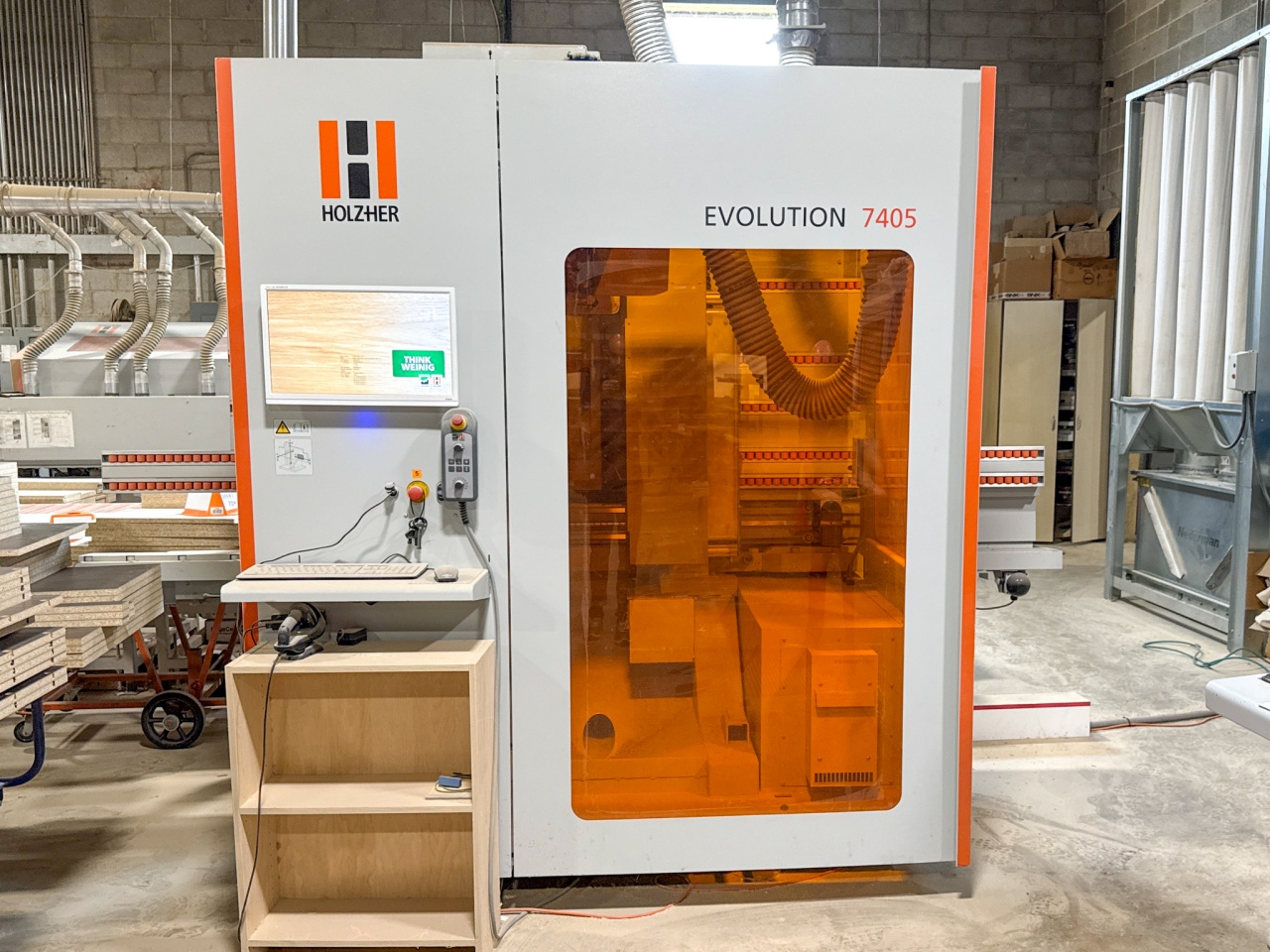 こじろう Used HOLZHER | EVOLUTION 7405-Vertical CNC Machine Centres