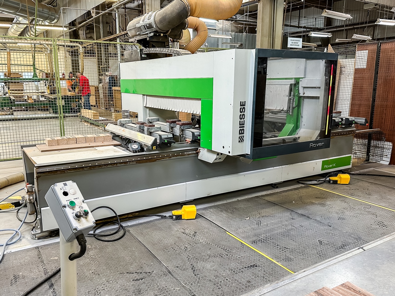 Used BIESSE | ROVER K 1232-CNC Machine Centers With Pod And Rail