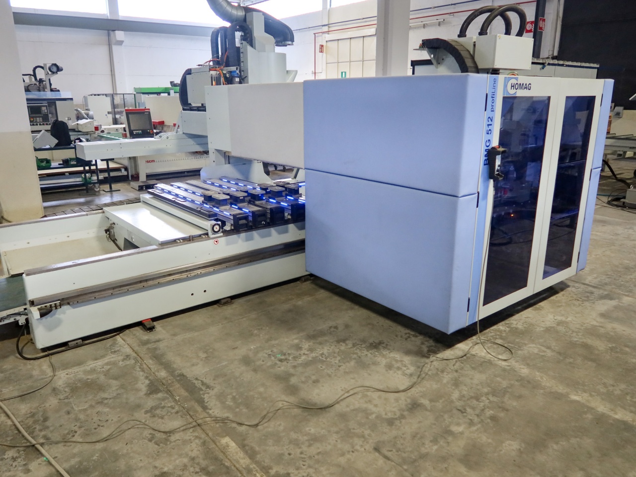 Used HOMAG | BMG 512/40/15/F/V/K-CNC Machine Centers For Routing, Drilling  And Edgebanding., image size:1280x960