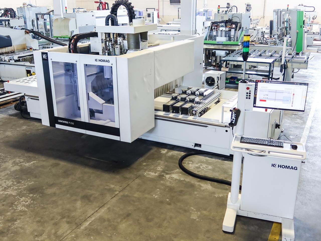 Used HOMAG | CENTATEQ P-210-5 Axis CNC Routers, image size:1280x960