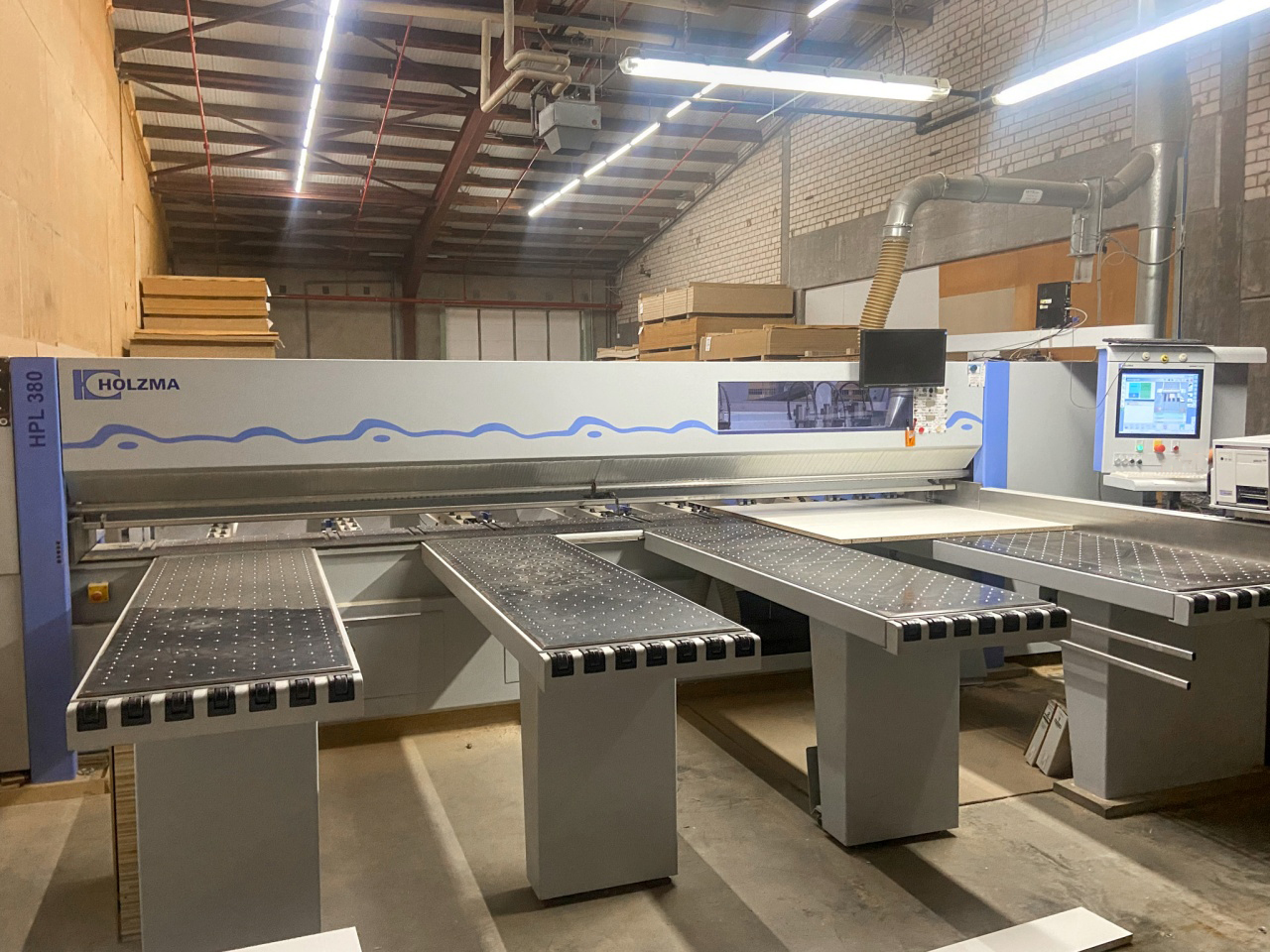 Used HOLZMA OPT HPL 380/43/22/NEWAutomatic Loading Panel Saws